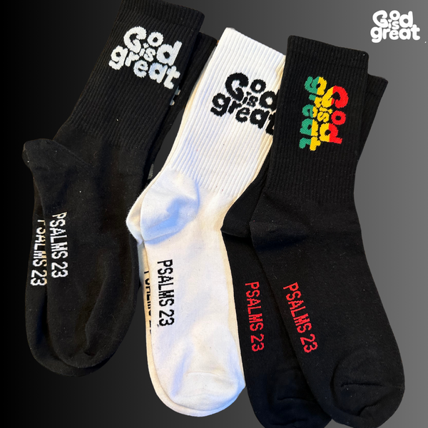 Exclusive God Is Great Socks God Is Great Apparel