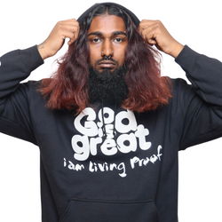 Black and White Classic Hoodie