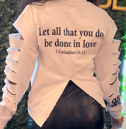 Designed Style Sweatshirt